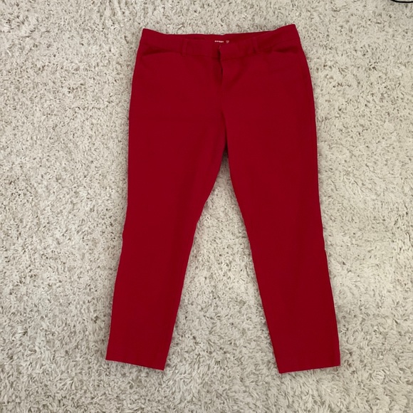 Red old navy slacks - Picture 1 of 4